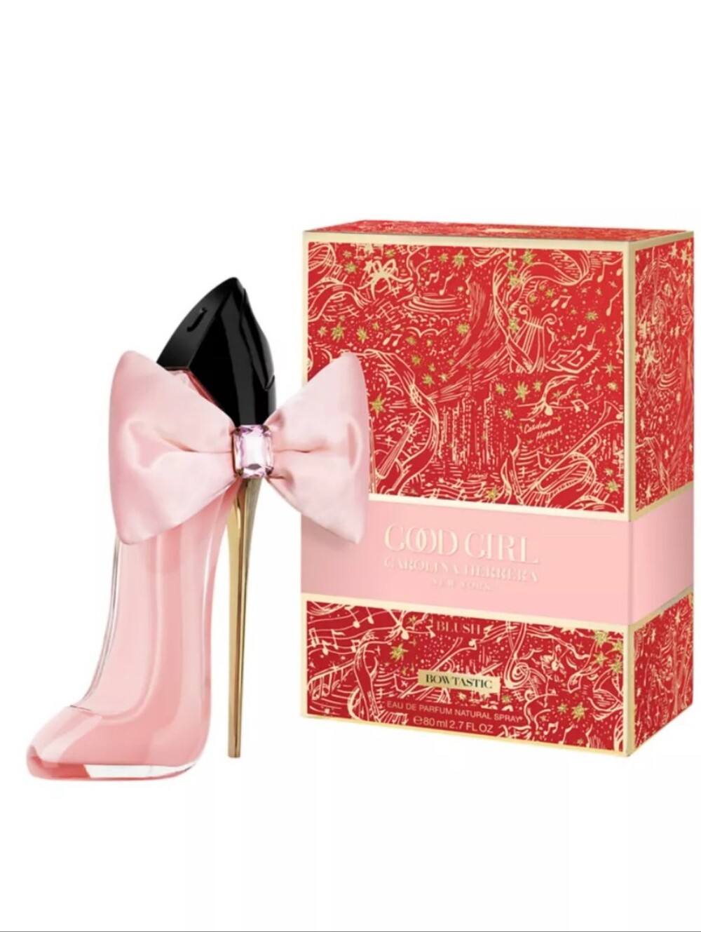 Carolina Herrera Good Girl Blush Heel Bottle with Pink Bow
